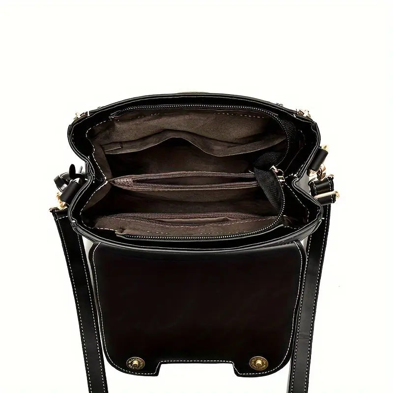 Buckle Decor Crossbody Bag