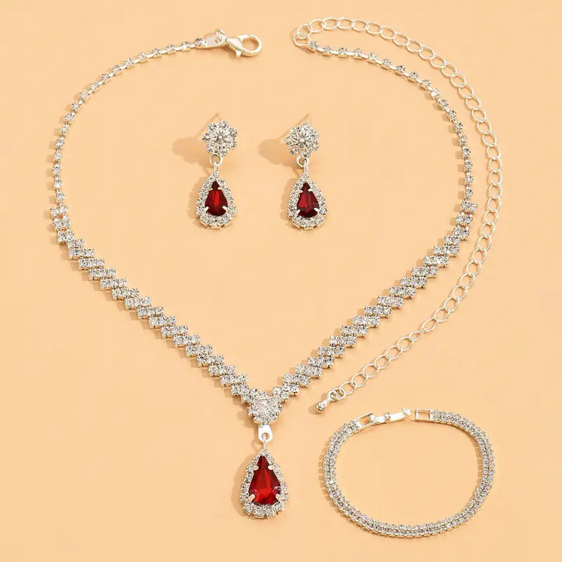 Luxury Style Wedding Jewelry Set