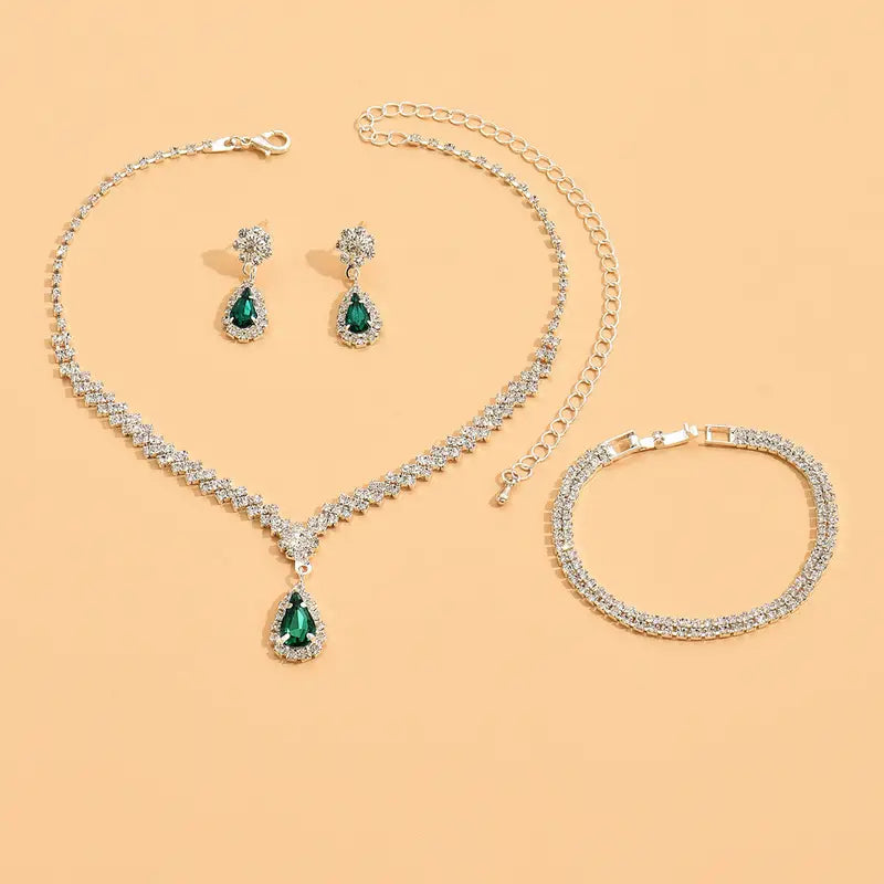 Luxury Style Wedding Jewelry Set