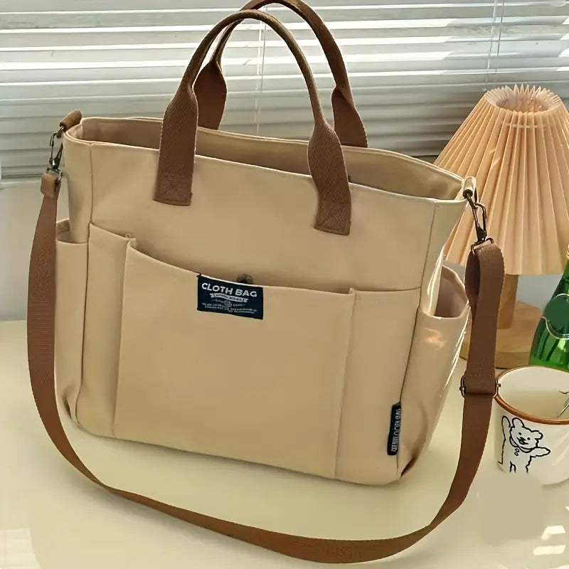 Large Capacity Canvas Tote Bag for Women