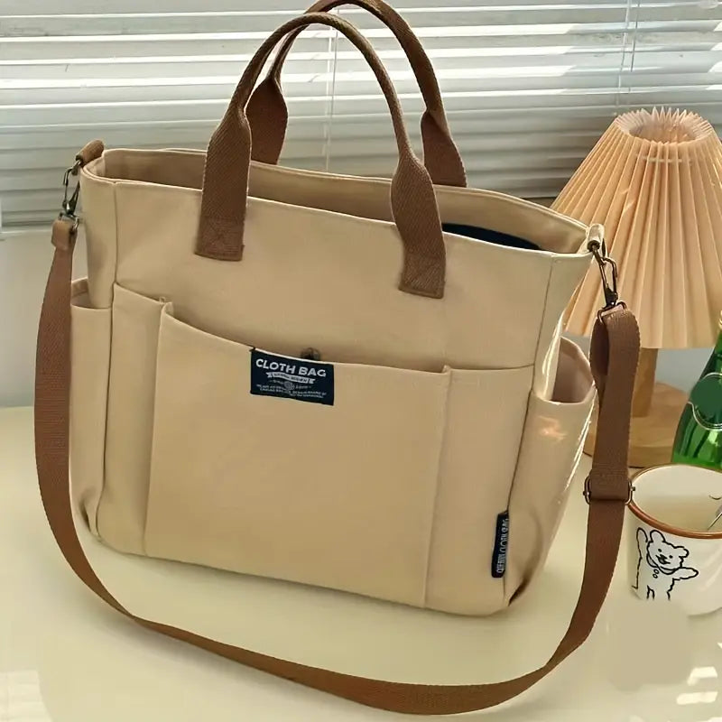 Large Capacity Canvas Tote Bag for Women