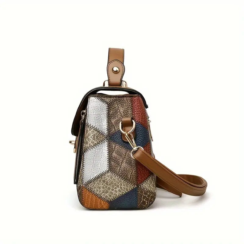 Pattern Vintage Crossbody Bag