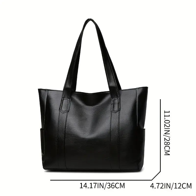 Faux Leather Classic Imitation Shoulder Bag