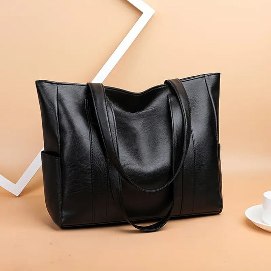 Faux Leather Classic Imitation Shoulder Bag