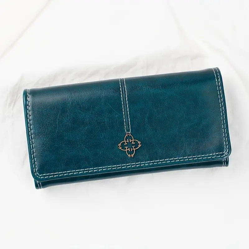 Chic Bifold Synthetic Leather Wallet