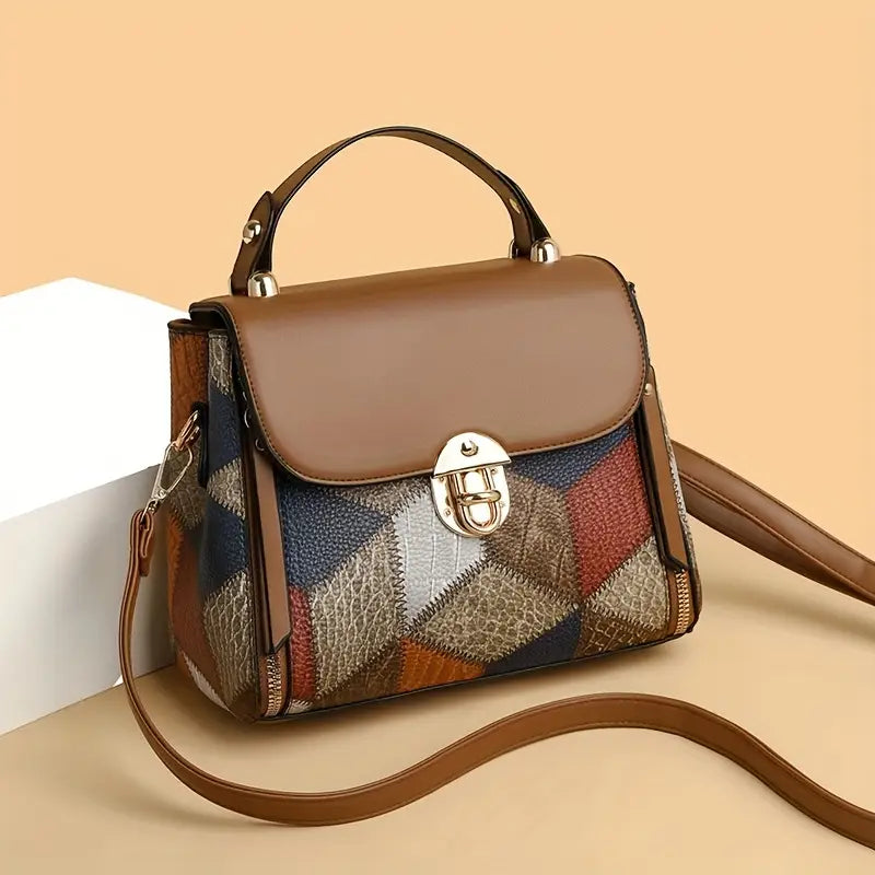 Pattern Vintage Crossbody Bag