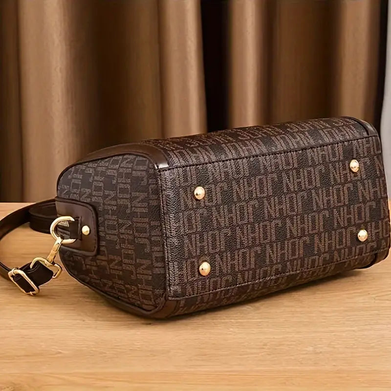Designer-Inspired Boston Handbag for Women
