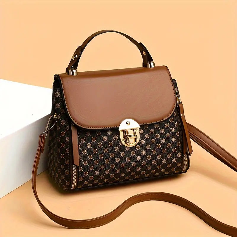 Pattern Vintage Crossbody Bag