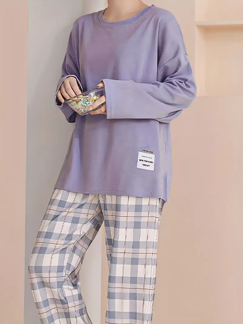 Sleeve Pajama Set For Women