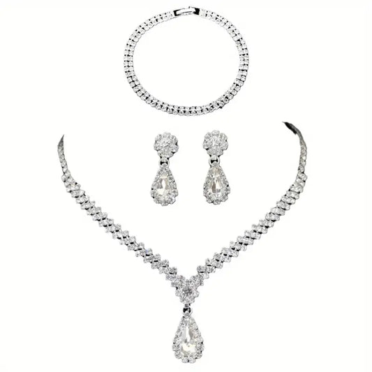 Luxury Style Wedding Jewelry Set