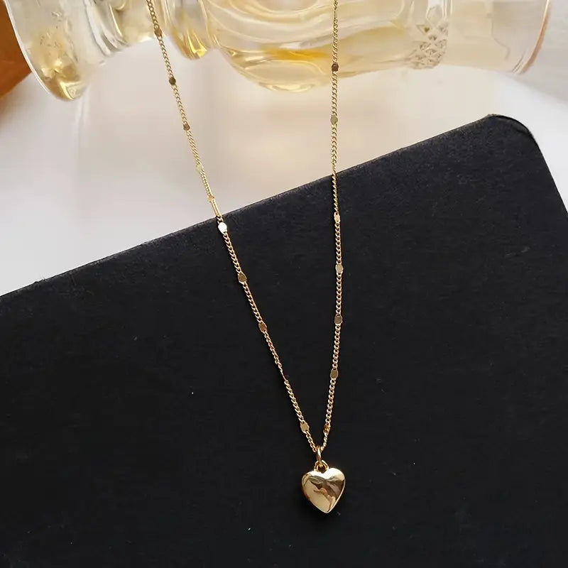 Heart Pendant Necklace for Women