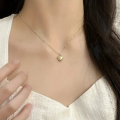 Heart Pendant Necklace for Women