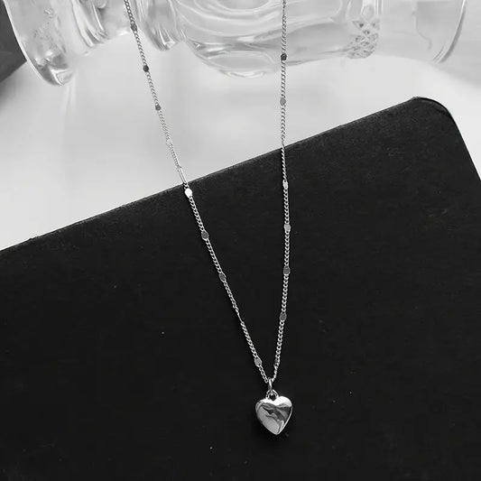 Heart Pendant Necklace for Women