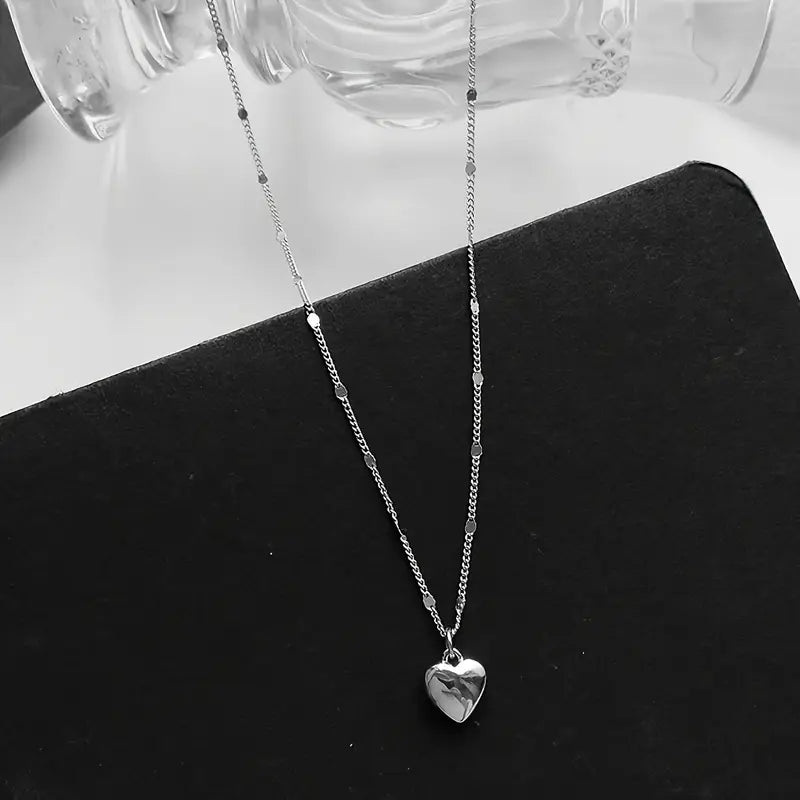 Heart Pendant Necklace for Women