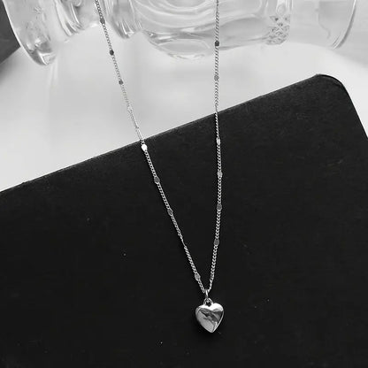 Heart Pendant Necklace for Women