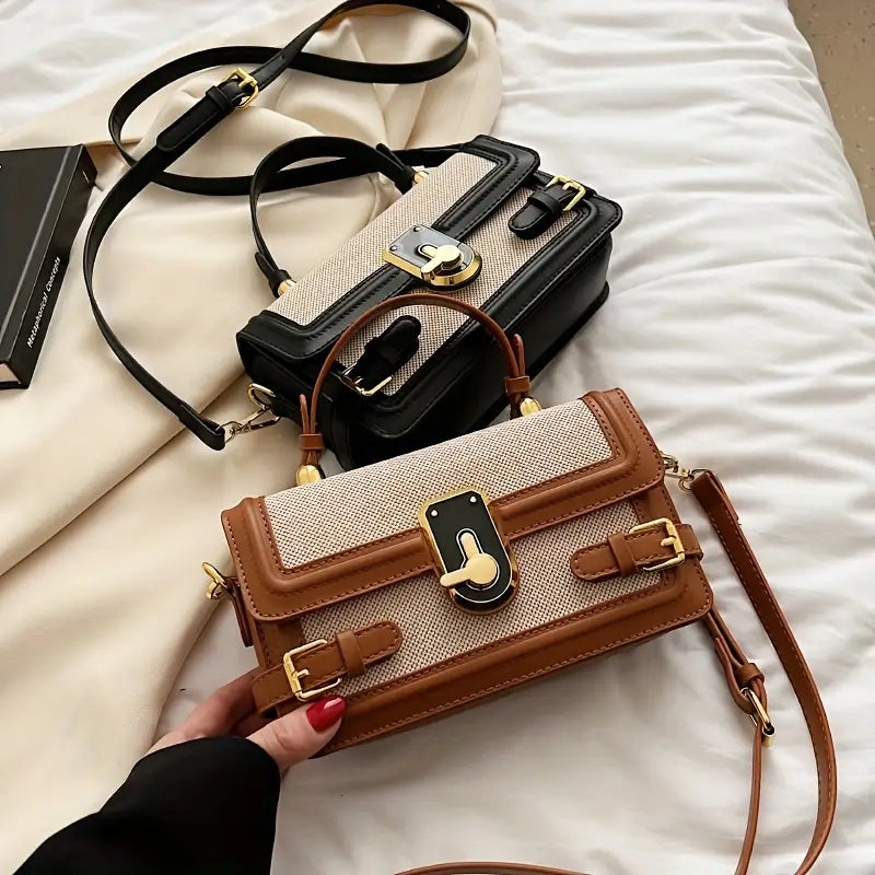 Vintage Flap Crossbody Bag