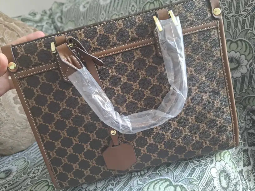 3PCS Set Fashionable Geometric Pattern Bag