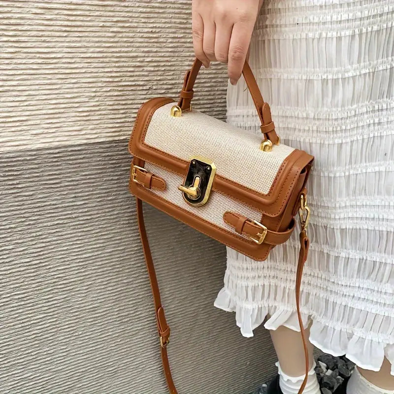Vintage Flap Crossbody Bag
