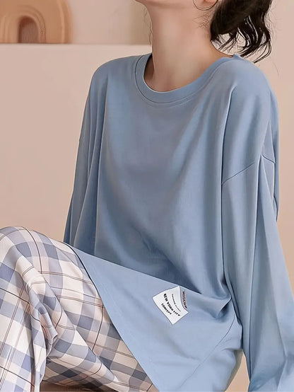 Sleeve Pajama Set For Women