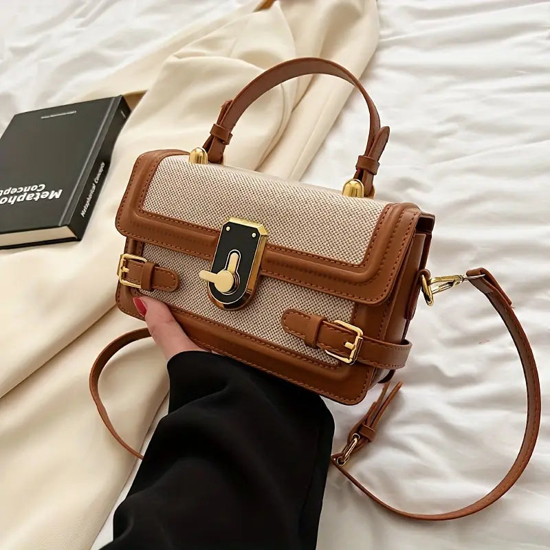 Vintage Flap Crossbody Bag