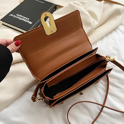 Vintage Flap Crossbody Bag