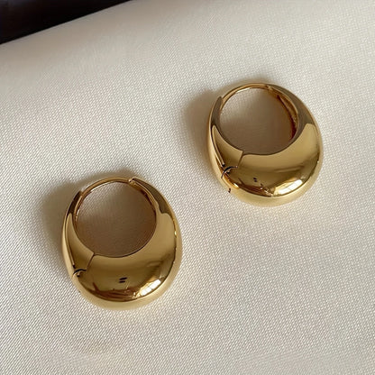 1 Pair Elegant Retro Golden