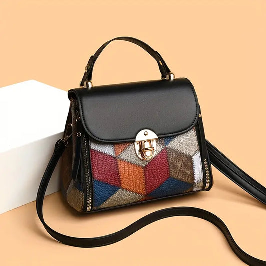Pattern Vintage Crossbody Bag
