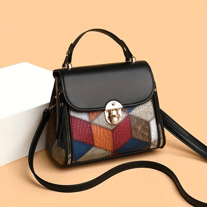 Pattern Vintage Crossbody Bag